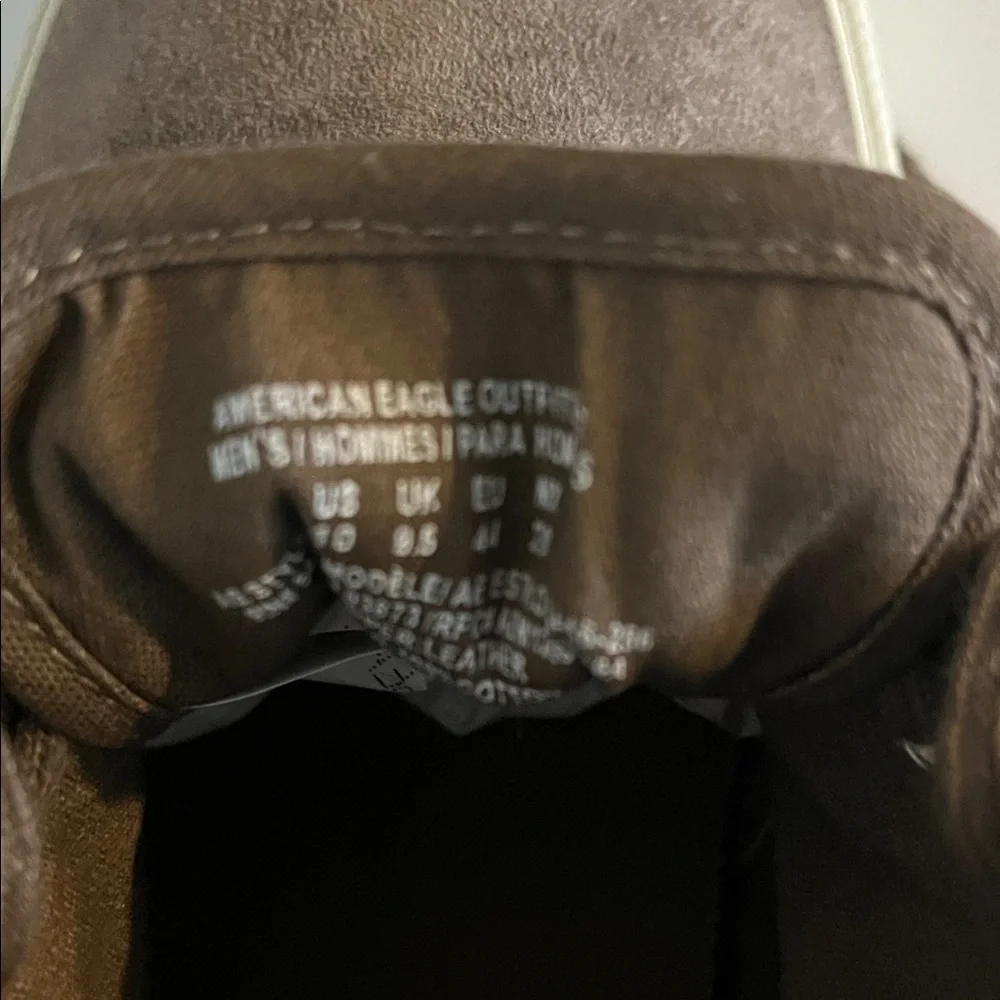 American Eagle Outfitters Suede Tan Chukka‎ Boot Sneakers Lace Up Ankle High